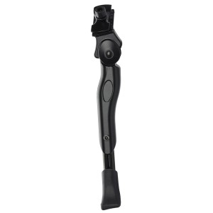 Béquille de vélo Urban noire pour vélos enfants 16-20 pouces.
