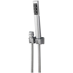 Doccetta lavabo Wenko in acciaio inox con tubo e gancio per lavare facilmente i capelli al lavandino.
