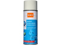 OBI laque colorée aérosol blanc pur satiné diluable à l'eau 400 ml