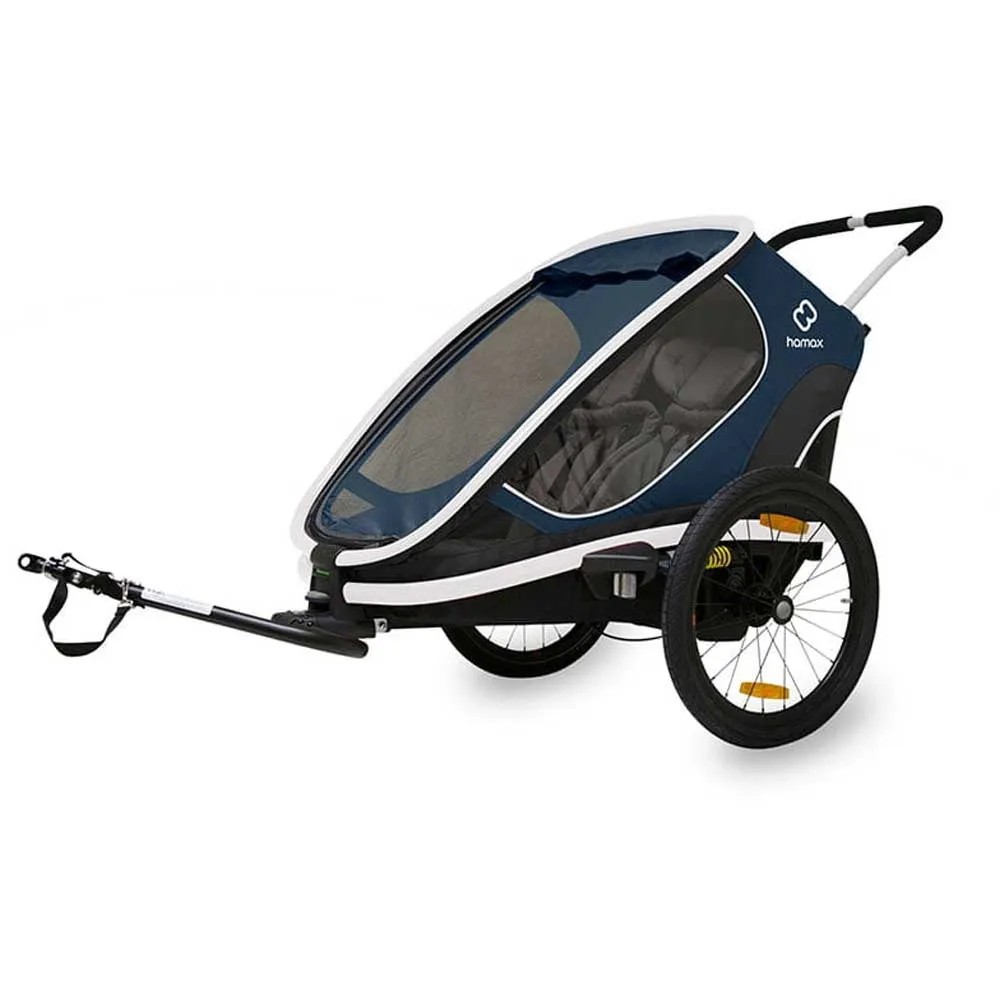 Habillage Pluie Remorque De Vélo Dryk Duo De Hauck Sur Allobébé