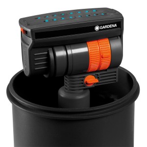 Kit complet Gardena avec arroseur escamotable OS 140 pour surfaces jusqu'à 140 m².