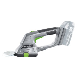 LUX Tagliasiepi e tagliaerba a batteria 20V A-GS-20/20 con batteria. Ideale per bordi prato e arbusti.