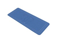 Kleine Wolke Wanneneinlage Foot Blau 36 x 72 cm Kleine Wolke Wanneneinlage Foot Blau 36 x 72 cm