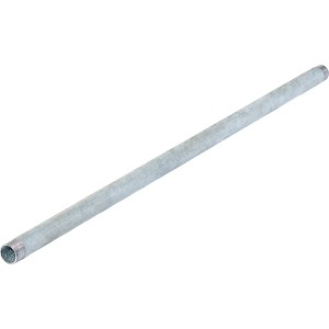 Tuyau fileté galvanisé, 33,3 mm (R 1) x 1000 mm, pour installations de chauffage.
