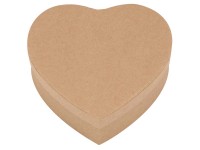 Herz-Box Pappe (HxBxT) 120 x 120 x 38 mm