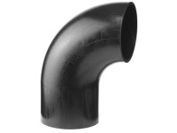 Abflussrohr Bogen lang Polyethylen hochdicht Ø 63 / 90°