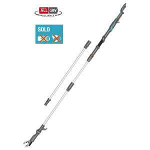 Gardena Tagliasiepi telescopico a batteria HighCut 360/18V P4A solo, senza batteria/caricabatterie