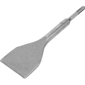 Scalpello per piastrelle LUX Professional SDS-Plus, 75 mm di larghezza, per rimuovere le piastrelle.