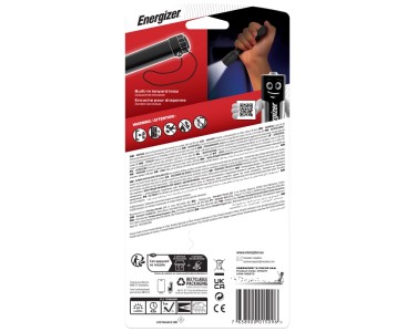 Energizer EPMZH21E Lampe de poche Vision HD, DEL, 400 lumens, Piles AA