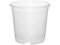 Orchideentopf Transparent klar Ø 12 cm / Höhe 11 cm