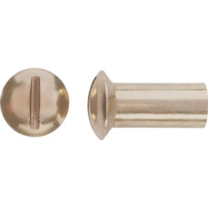 Écrous douille M4 x 14 mm Cuivre 8 pcs