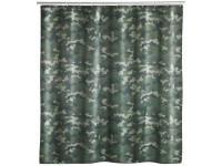 Wenko Duschvorhang Polyester Camouflage 180 x 200 cm