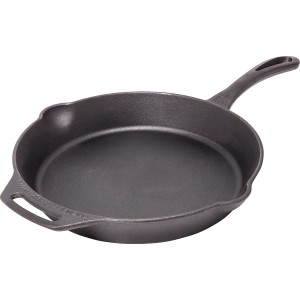 Poêle à frire Petromax FP30-T, fonte, Ø 30 cm, avec manche. Idéale pour griller et cuisiner.
