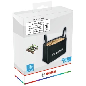 Sac de collecte Bosch pour UniversalShredder, 28 l, 50 kg, dans son emballage.
