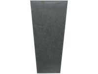 Vase Ella Kunststoff Schwarz Höhe 70 cm