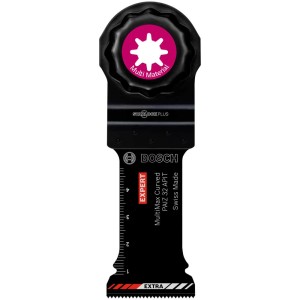 Lame de scie plongeante Bosch Expert MultiMax PAIZ 32 APIT, largeur 32 mm, pour outils multifonctions.