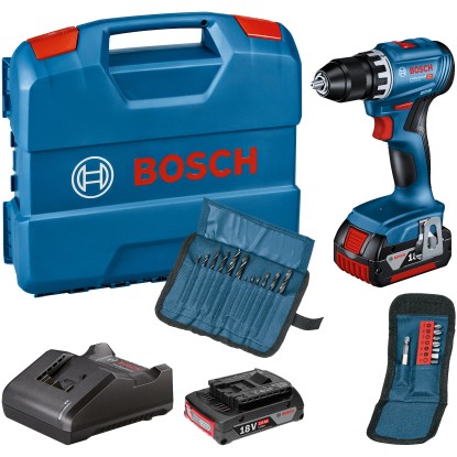 Bosch Professional 18 V Akku-Bohrschrauber GSR 18V-45
