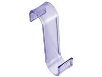 Diaqua Haken für Heizkörper Kunststoff Lila transparent / 1 Stk. Diaqua Haken für Heizkörper Kunststoff Lila transparent / 1 Stk.