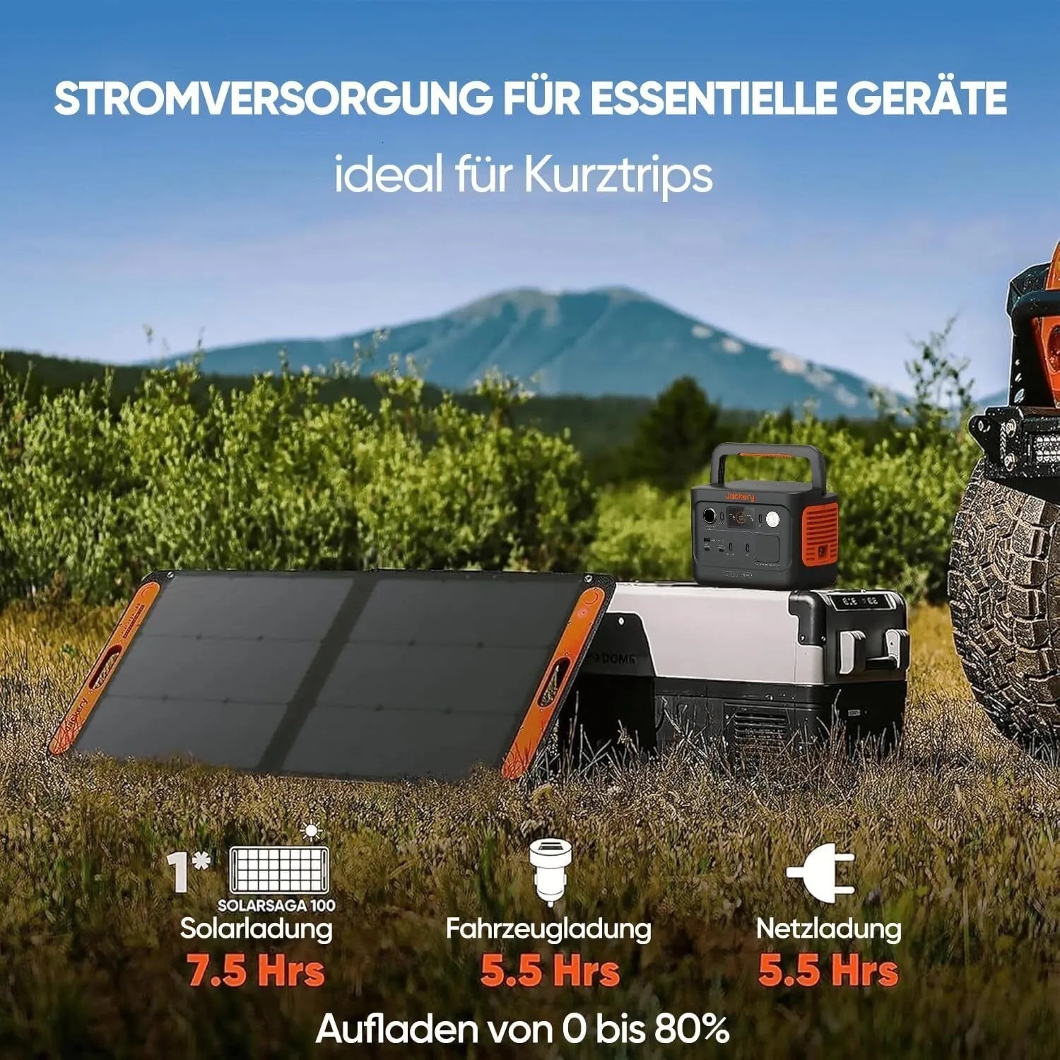 Jackery Module de panneau solaire Saga 100 W kaufen bei OBI