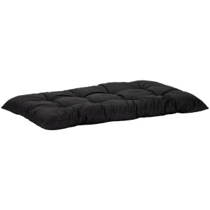 Cuscino universale antracite per pallet (20x120x70 cm) per mobili pallet, utilizzabile anche come cuscino da pavimento.