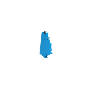 Sectionneur de neutre Hager bleu 63A pour interrupteur différentiel.