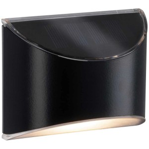 Paulmann Solar-Wegeleuchte in Anthrazit aus Metall/Kunststoff, warmweißes Licht.