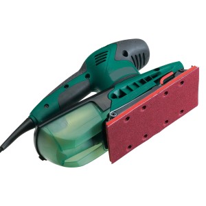Bandes abrasives K40 pour ponceuse triangulaire, 93x185mm, 5 pièces, pour bois et métal.