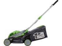 LUX-TOOLS Akku-Rasenmäher Set A-RM-1x20/33 / 1 x 20-V-Akku 1 PowerSystem