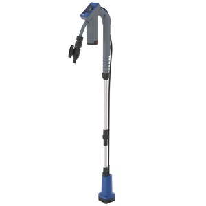Pompe à eau de pluie sans fil Güde RFP 12-20 1-04, pompe électrique avec réglage télescopique et batterie.