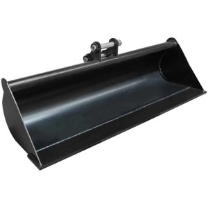 Godet de talutage Zipper ZI-MBGS850DBL, 1000 mm de large, pour mini-pelle, acier, pour terrassement.