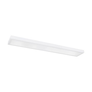 Pannello LED Eglo Pietrangeli bianco, 118,5x20 cm, CCT, antiabbagliamento per ufficio.