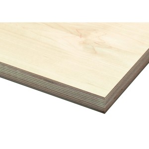 Pannello multistrato di betulla, 15mm, rivestito trasparente per mobili e scaffali.