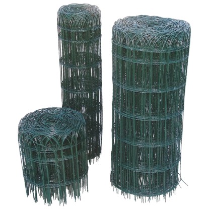 Pletscher Ziergitter Grün ummantelt Höhe 0,65 cm / Länge 10 m