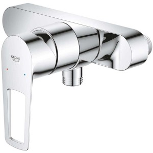 Miscelatore monocomando per doccia Grohe Start Loop 1/2, rubinetto doccia cromato per montaggio a parete.