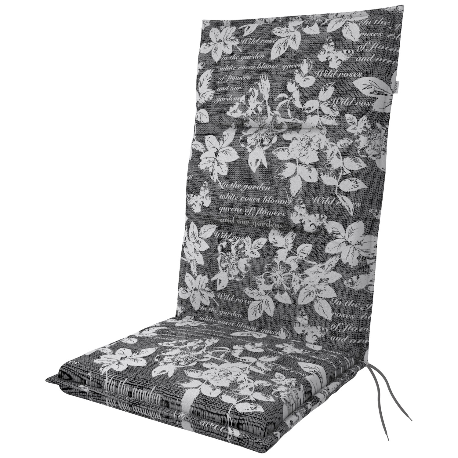 Doppler Auflage Hochlehner Spot D.3950 Muster Grau 48 x 119 cm / Stärke