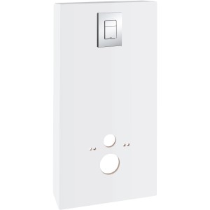 Modulo sanitario Grohe QuickFix Solido Monobloc in Moon White per WC a parete.
