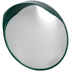 Mottez Panoramaspiegel, Ø 30 cm, für mehr Sicherheit im Innen- und Außenbereich.