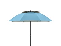 Doppler Strandschirm Windprofi Neo Blau Ø 200 cm