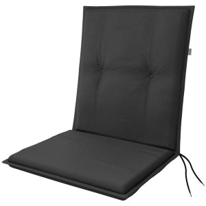 Cuscino per sedia da giardino Niederlehner Green Edition antracite, 48x100 cm, spessore 6 cm.