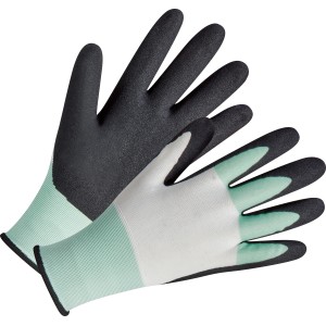 Guanti da lavoro LUX Active Cool, taglia 10, con rivestimento in nitrile per giardino e officina.