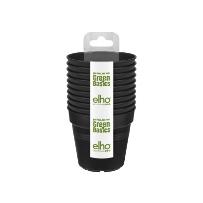 Elho Green Basics Growpot Starter Set Schwarz