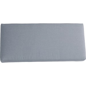 Cuscino grigio per panca lounge Calora, rivestimento in poliestere.