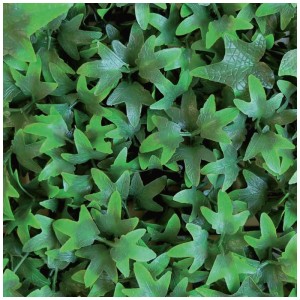 Haie artificielle Tenax Divy 3D Helix, 0,5x1 m, feuilles de lierre vertes détaillées pour l'intimité du balcon.