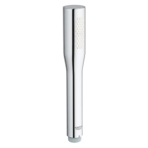 Soffione doccia Grohe Vitalio Get Stick, cromo, con tecnologia DreamSpray per un'esperienza ottimale.