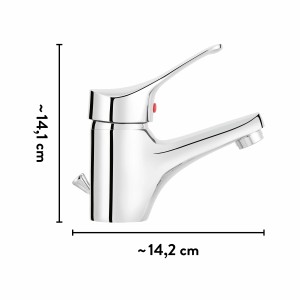 Miscelatore monocomando baliv WT-5170 cromato per lavabo.
