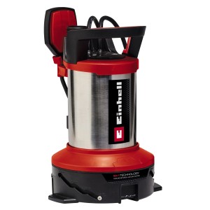 Pompe submersible Einhell GE-DP 7535 N LL ECO, 750W, en acier inoxydable, pour eaux claires et chargées.