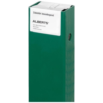 Alberts Zaunpfosten Grün Pfostenstärke: 60 x 40 mm / Länge 875 mm