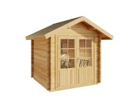 Alpholz Gartenhaus Palma-28 Holz unbehandelt Natur (HxBxT) 245 x 261 x 261 cm
