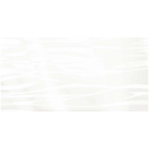Carrelage mural Vabene Laguna Crema, 30x60 cm, faïence, blanc crème avec texture discrète.