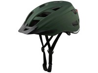Urban Fahrradhelm Dunkelgrün mit Licht Gr. M Urban Fahrradhelm Dunkelgrün mit Licht Gr. M